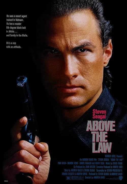 Above the Law film posteri