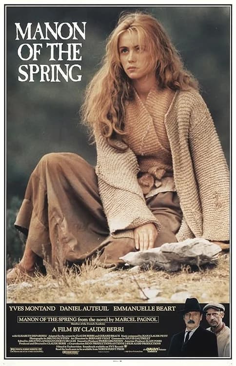 Manon of the Spring film posteri