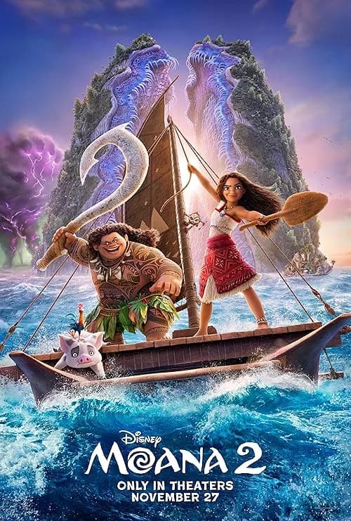 Moana 2 film posteri
