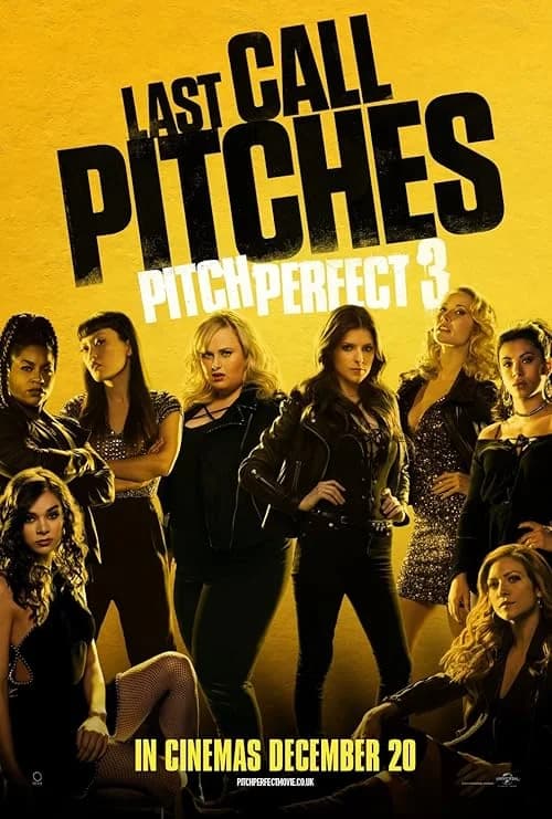 Pitch Perfect 3 film posteri