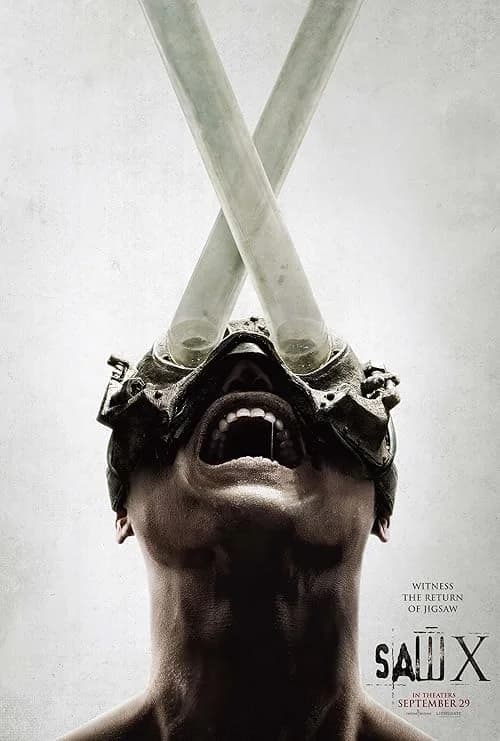 Saw X film posteri