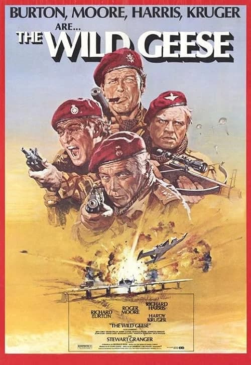 The Wild Geese film posteri